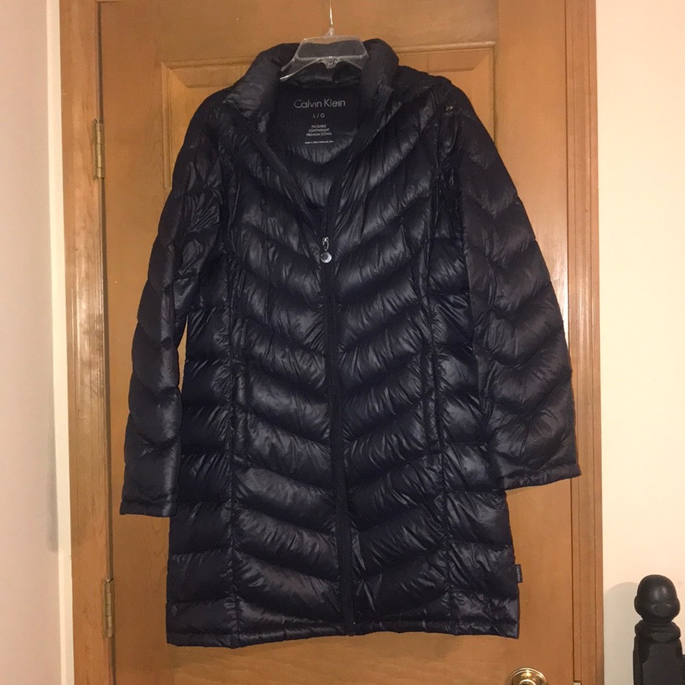 Calvin Klein light weight down jacket